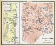 Chatham, Tamworth, New Hampshire State Atlas 1892
